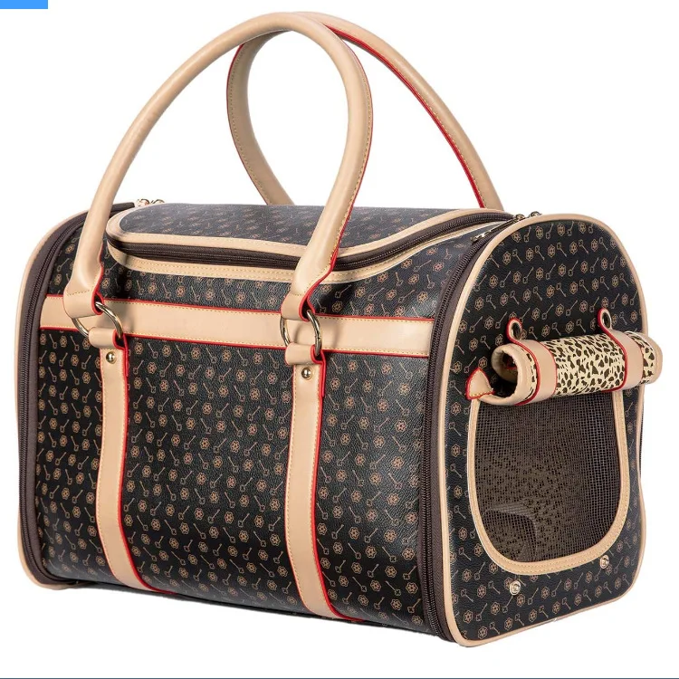 Foldable Backpack Small - กระเป๋าใส่สัตว์เลี้ยงสุดหรูสำหรับรถยนต์ กระเป๋าสำหรับสุนัขอเนกประสงค์ กระเป๋าสะพายสำหรับสัตว์เลี้ยงสำหรับเดินทางกลางแจ้ง กระเป๋าสะพายพับได้สำหรับลูกสุนัข กระเป๋าเดินทางสำหรับสุนัข อุปกรณ์เสริมสำหรับสุนัข