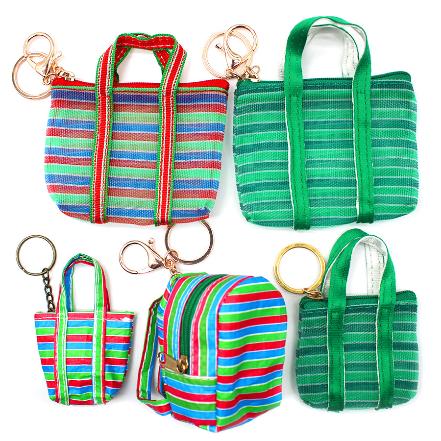 1ชิ้นพวงกุญแจตกข่ายสำหรับตกปลา - Mini Backpack Purse บทวิจารณ์และราคา