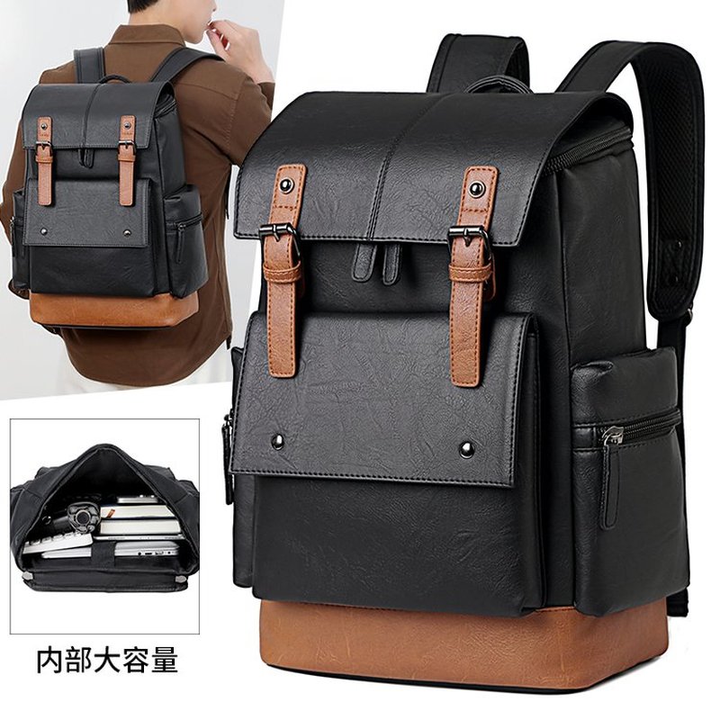 กระเป๋าเป้หนังวินเทจใหม่สำหรับ - Leather Backpack Vintage บทวิจารณ์และราคา
