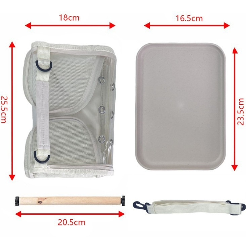 กระเป๋าใส่สัตว์เลี้ยงแบบพกพาสำ - Foldable Backpack Small บทวิจารณ์และราคา