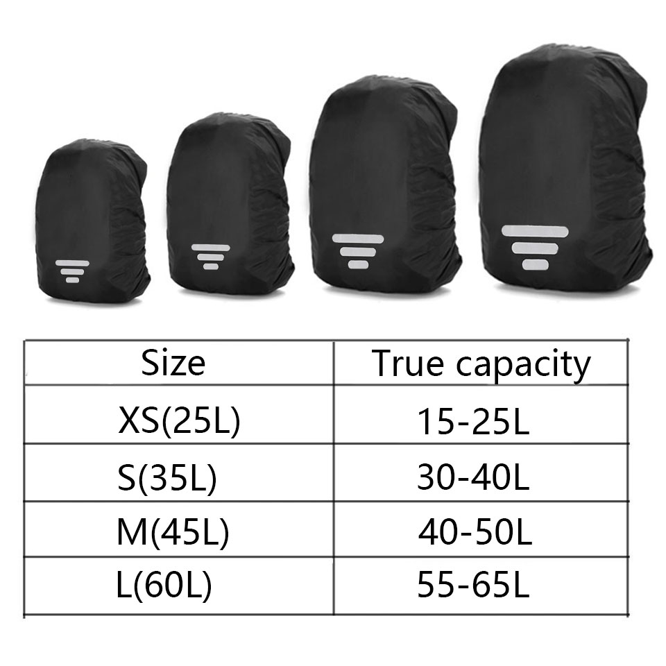 กระเป๋าเป้สะพายหลังปฏิบัติ Rai - Rain Cover Backpack บทวิจารณ์และราคา